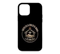 Unto Us A Child Is Born Isaiah 9:6 Christmas Christian Case for iPhone 12 mini