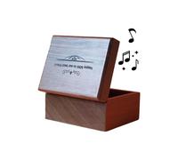 Unusual Custom Engraved Wooden Mp3 Music Box, Personalized Keepsake Christmas Birthday Gift, Walnut Mysterious Pandora Song Box