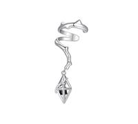 Unusual No Piercing Ear Hanger Shaped Stone Ear Cuff Elegant Pressure Ear Clip Jewelry For Women Girls Left Ear Earrings