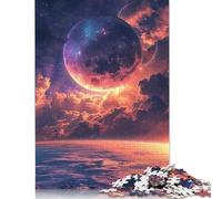 Unveiled Brilliant Colors Planets Jigsaw Puzzle 1000 Pieces Adult Puzzle Creative Wood Jigsaw Games Educational Toys Home Decoration 1000pcs (75x50cm)