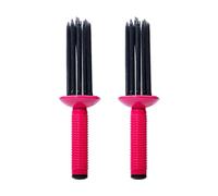 UNVOJL 2 Pieces Hair Curler Curling Roll Comb Non-slip Portable Comb Curling Wand Hairstyling Tools for Hair Salon