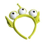 UNVOJL Plush Alien Headband with Three Eyes - Funny Anime Monster Design, Elastic for Girls & Women