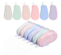 Unvtap 12Pcs Pastel Correction Tape Roller, Cute & Easy Correct for School, Office & Home (Macaron)