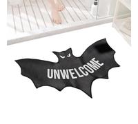 Unwelcome Mat - 35 x 24 Inch Spooky Gothic Halloween Decor, Entrywa