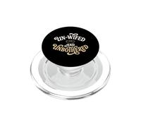 Unwifed And Unbothered Divorced Woman PopSockets PopGrip for MagSafe