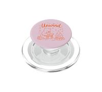 Unwind Bear Coloring Book Campfire Relaxation PopSockets PopGrip for MagSafe