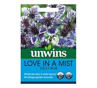 Unwins 8199 Love in a Mist Delft Blue