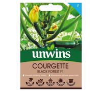 Unwins Courgette Black Forest F Easy To Grow Seeds