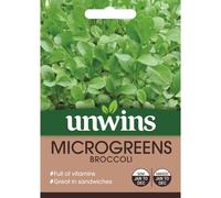 Unwins Easily Grow & Harvest Your Own Microgreens Broccoli Veg Seeds