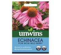 Unwins Flower Seeds - Echinacea Pow Wow Wild Berry