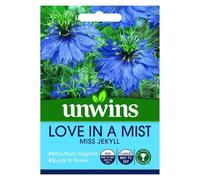 Unwins Flower Seeds -Love In A Mist Miss Jekyll