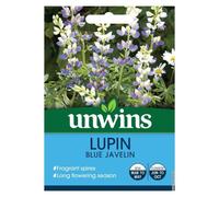 Unwins Flower Seeds - Lupin Blue Javelin