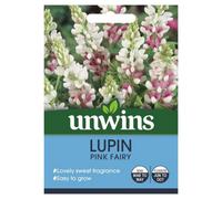 Unwins Flower Seeds - Lupin Pink Fairy