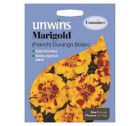 Unwins Flower Seeds - Marigold French Durango Bolero
