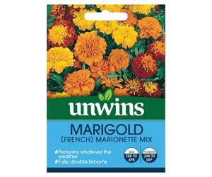 Unwins Flower Seeds - Marigold French Marionette