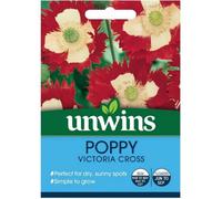 Unwins Flower Seeds - Poppy Victoria Cross