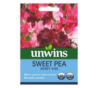Unwins Flower Seeds - Sweet Pea Berry Kiss