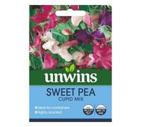 Unwins Flower Seeds - Sweet Pea Cupid Mix