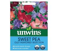 Unwins Flower Seeds - Sweet Pea Old Fashioned Selection