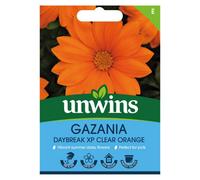 Unwins Gazania Daybreak Xp Orange Easy To Grow Seeds