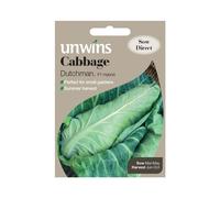 Unwins Grow Your Own Cabbage Dutchman F1 Veg Summer Harvest Seeds