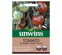 Unwins Grow Your Own Cherry Ruby Falls Tomato Vegetable Seeds