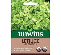 Unwins Grow Your Own Crisp Sweet Greenpick Lettuce Vegetable Seeds
