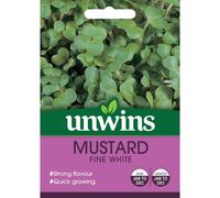 Unwins Grow Your Own Fine White Mustard Herb Seeds