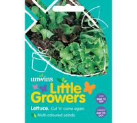 Unwins Grow Your Own Little Growers Lettuce Cut n Come Again Veg Seeds
