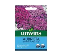 Unwins Grow Your Own Pretty Aubrieta Spring Cascade Flower Seeds