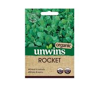 Unwins Grow Your Own Sharp & Spicy Organic Rocket Herb Seeds
