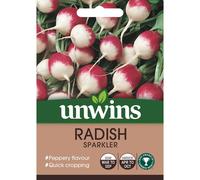 Unwins Grow Your Own Sparkler Radish Vegetable Seeds