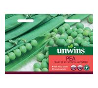 Unwins Grow Your Own Tasty Veg Seeds - Pea Early Kelvedon Wonder