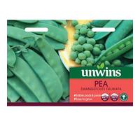Unwins Grow Your Own Tasty Vegetable Mangetout Pea Seeds - Delikata