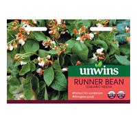 Unwins Grow Your Own Tasty Vegetable Seeds - Runner Bean Hestia