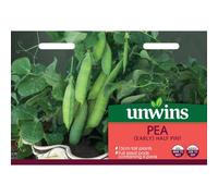 Unwins Grow Your Own Tasty Vegetables Seeds - Pea Early Half Pint
