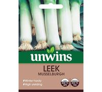 Unwins Grow Your Own Winter Hardy Musselburgh Leek Vegetable Seeds