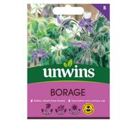Unwins Herb Borage Easy To Grow Seeds