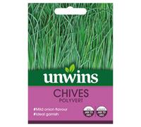 Unwins Herb Chives Polyvert Easy To Grow Seeds