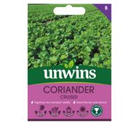 Unwins Herb Coriander Cruiser Easy To Grow Seeds