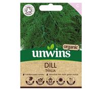 Unwins Herb Dill Thalia Organic Easy To Grow Seeds