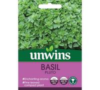 Unwins Herb Seeds Basil Pluto Seeds