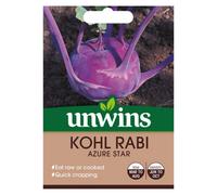 Unwins Kohl Rabi Azure Star Easy To Grow Seeds