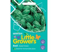 Unwins Little Growers Seeds Basil Sweet Green