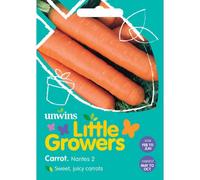Unwins Little Growers Seeds - Carrot Nantes 2 Seeds