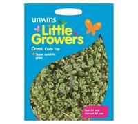 Unwins Little Growers Seeds Cress Curly Top