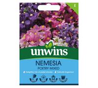 Unwins Nemesia Poetry Mixed Easy To Grow Seeds