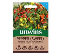Unwins Peppers From Heaven Mix Easy To Grow Seeds