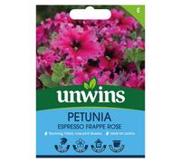 Unwins Petunia Espresso Frappe Rose Easy To Grow Seeds