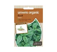 Unwins Pictorial Packet - Herb Basil Italian (Organic) - 550 Seeds